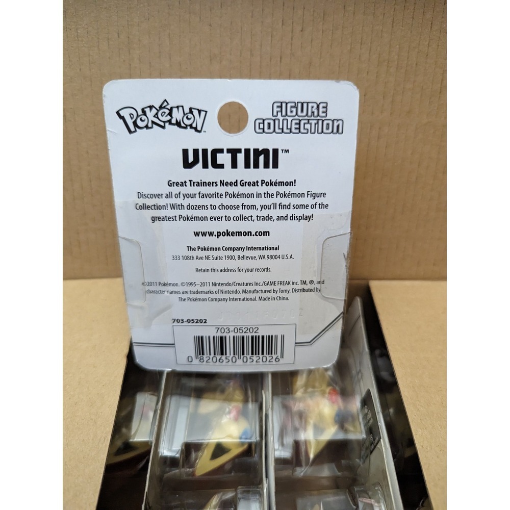 2011 Pokémon Collection Victini‎ Figure New in Original Packaging - Picture 2 of 2
